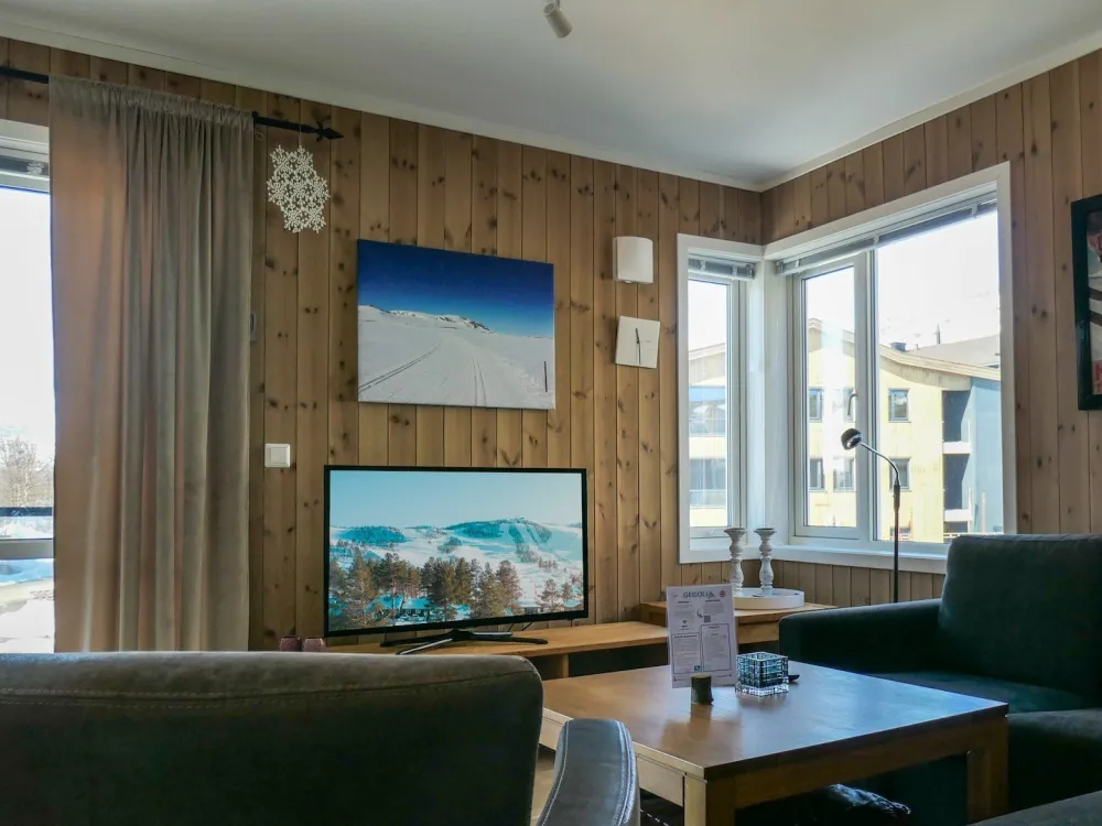 Slåttastølen - Leilighet med 3 soverom/6 senger - Geilo sentrum